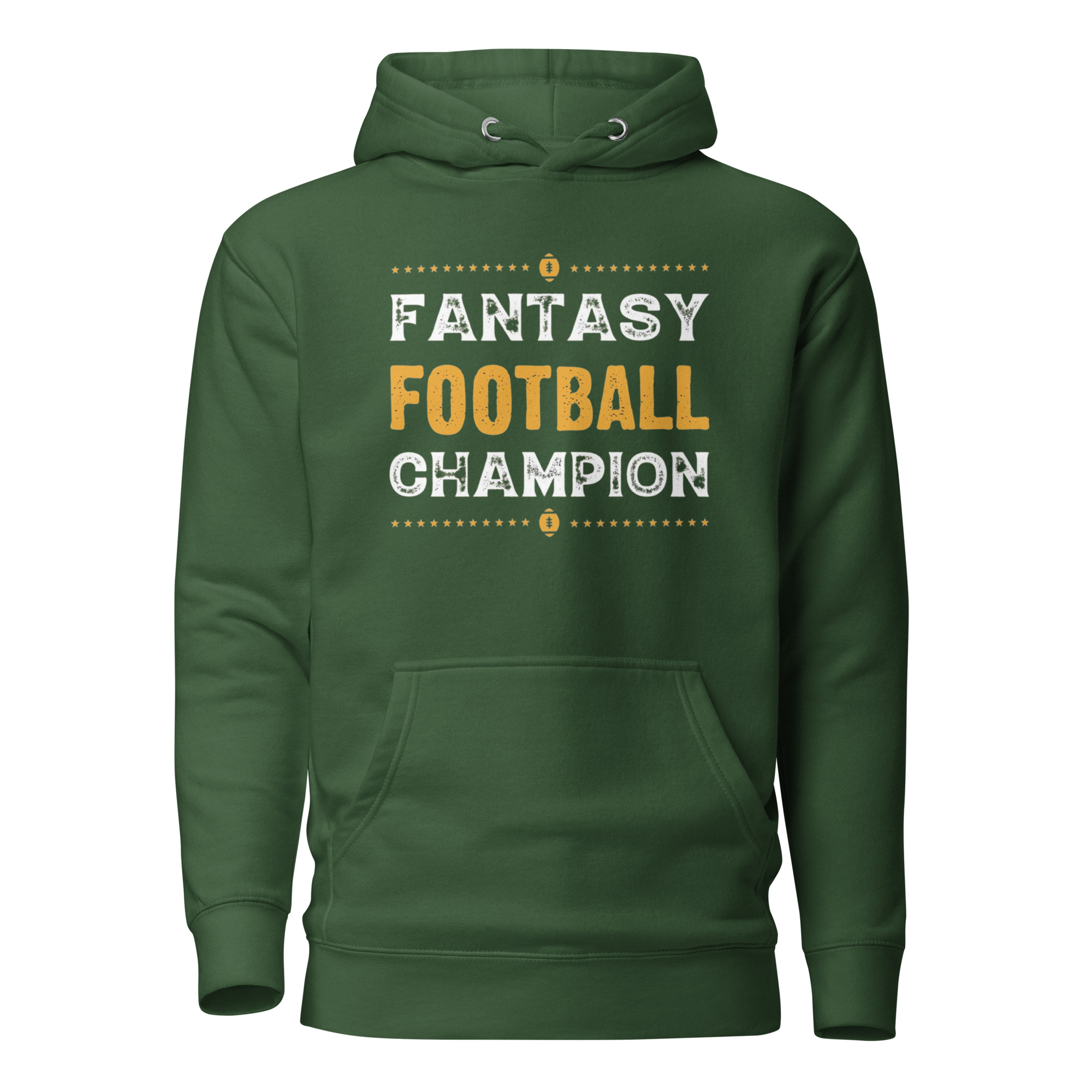 cotton-heritage-m2580-i-unisex-premium-pullover-hoodie-forest-green-front-68c9ec34d9dd1.jpg Fantasy Football Champion First Place Hoodie