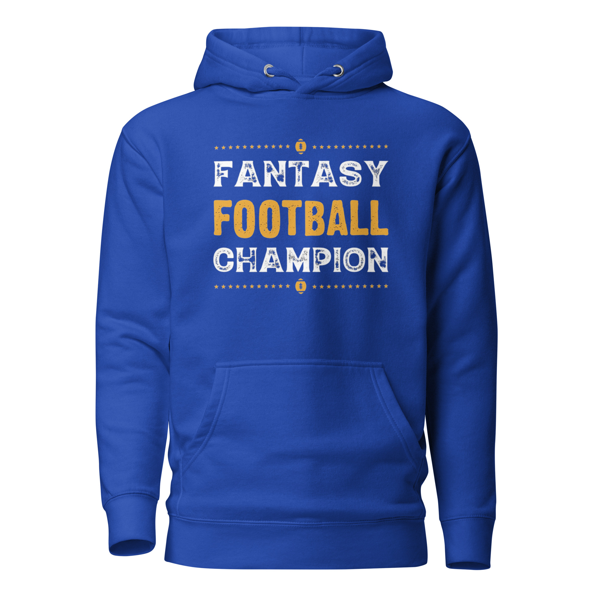 Fantasy Football Champion First Place Hoodie Fantasy Football Champion First Place Hoodie