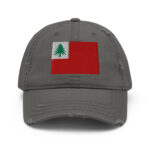 Flag Of New England Distressed Hat