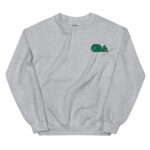 Vintage Style Hartford Whalers Embroidered Crewneck Sweatshirt