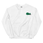 Vintage Style Hartford Whalers Embroidered Crewneck Sweatshirt