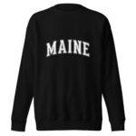 Maine College Style Premium Sweatshirt