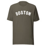 Boston Green Monstah Script T-Shirt