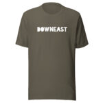 Downeast Maine Blackout Letters T-Shirt