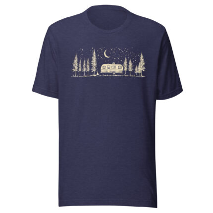 GLAMPING UNDER THE STARS UNISEX T-SHIRT