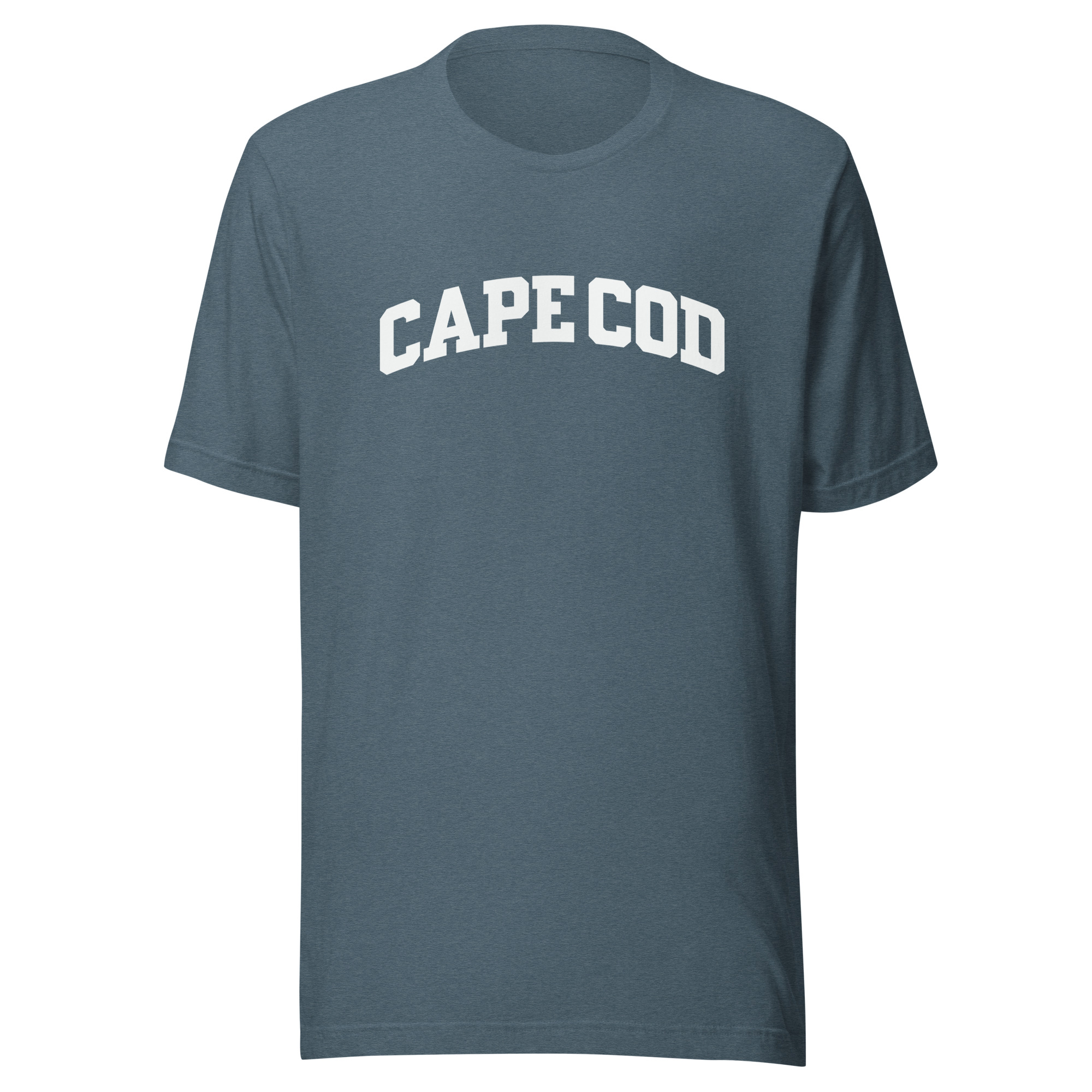 unisex-staple-t-shirt-heather-slate-front-68d98c2c41da7.jpg Cape Cod College Style Soft T-Shirt