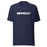 Downeast Maine Blackout Letters T-Shirt
