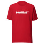 Downeast Maine Blackout Letters T-Shirt