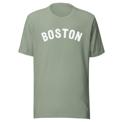 Boston Green Monstah Script T-Shirt