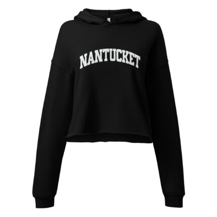 Nantucket College Style Crop Hoodie