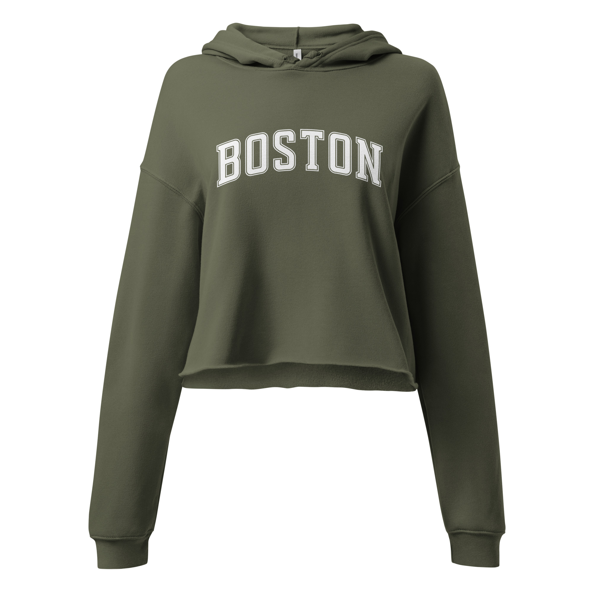 womens-cropped-hoodie-military-green-front-68d1f620c4306.jpg Boston College Style Crop Hoodie