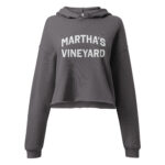 Martha's Vineyard College Style Crop Hoodie