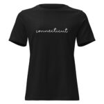 Connecticut Cute Script Women's Relaxed Fit Soft T-Shirt