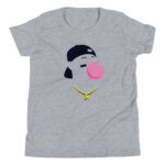The Kid Silhouette Bubble Gum Youth Short-Sleeve T-Shirt