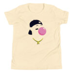 The Kid Silhouette Bubble Gum Youth Short-Sleeve T-Shirt