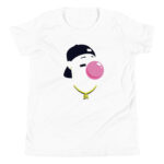The Kid Silhouette Bubble Gum Youth Short-Sleeve T-Shirt