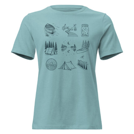 VINTAGE LAKE DAYS WOMEN'S RELAXED T-SHIRT